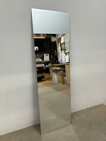 【新古品】【モデルルーム展示品】 360×1195 部分フロスト加工 ミラー 姿見 壁掛け 鏡【X0206-01】