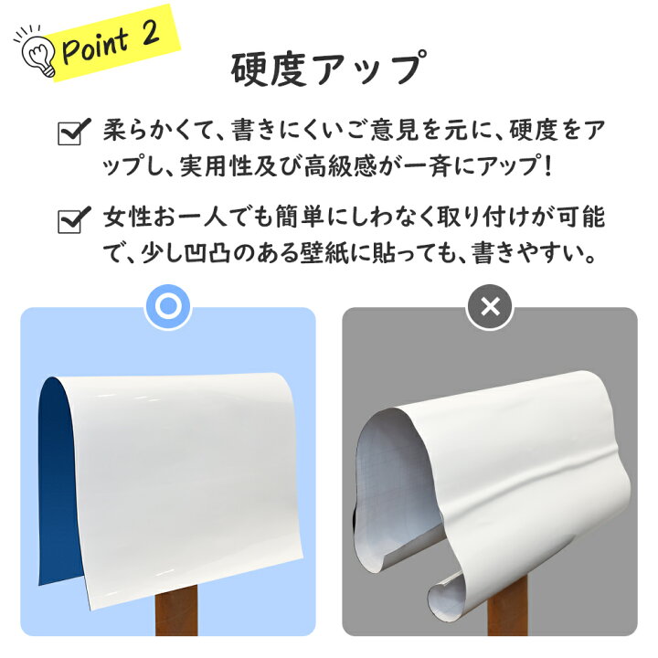 楽天市場 バージョンアップ 楽天1位 ホワイトボード シート マグネットシート シール お絵かき ボード 弱粘着式 貼って剥がせる マグネット 磁石 対応 カット自由 こども 落書きボード 安全テスト済み 掲示板 オフィス 会議室 学校 壁 子供 知育 入園 入学