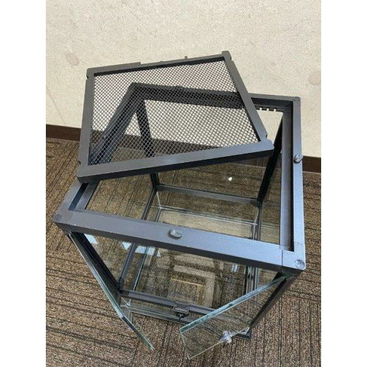 楽天市場】爬虫類 飼育ケース 観音開き 30×30×45cm ガラス 昆虫飼育 