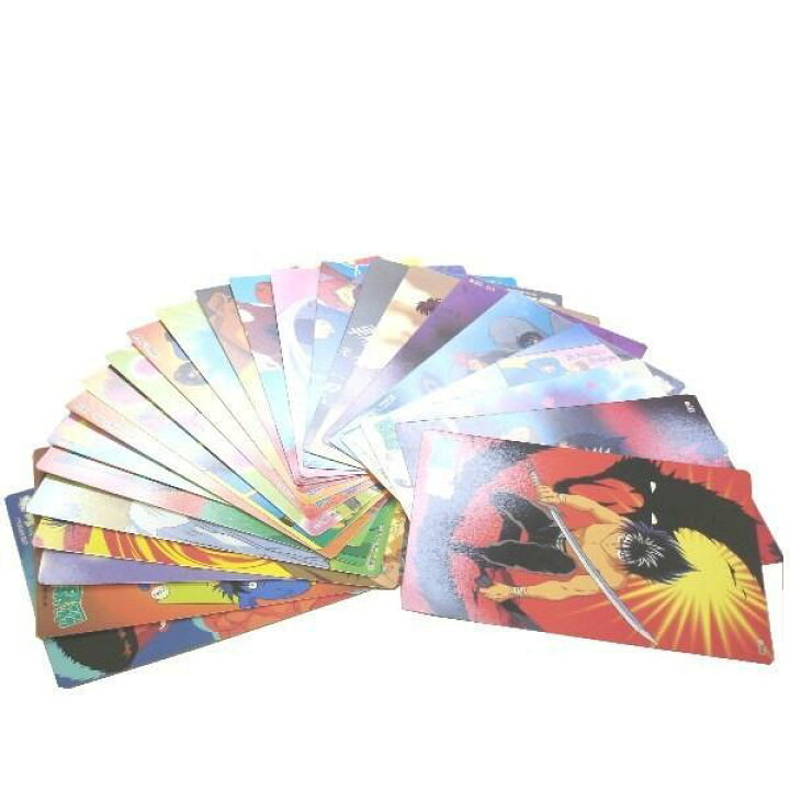 楽天市場】ジャンボカードダス 幽遊白書 24種フルコンプ 幽白 カード 