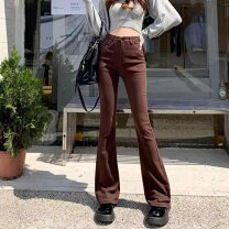 BRILL ブリル ハイウエストカラーデニム ブラウン の通販 ELLESHOP・ エル・ショップ WOMEN レディース