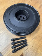 BMW 320d F30 80001698 クランクプーリー ボルトセット 新品 11238512072 11238585220
