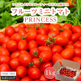 【糖度11】【定期購入】フルーツミニトマト PRINCESS 1kg OSMICトマト オスミックファースト オスミックトマト ご家庭向け大容量 定期便