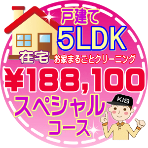 【大阪・兵庫・京都にお住まいの方必見!】5LDK〜6DKの「在宅」♪戸建て/スペシャルコース(出張施工)【延べ床面積:約130平米】