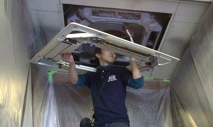 楽天市場】業務用天井埋め込み型エアコンクリーニング（パッケージ 