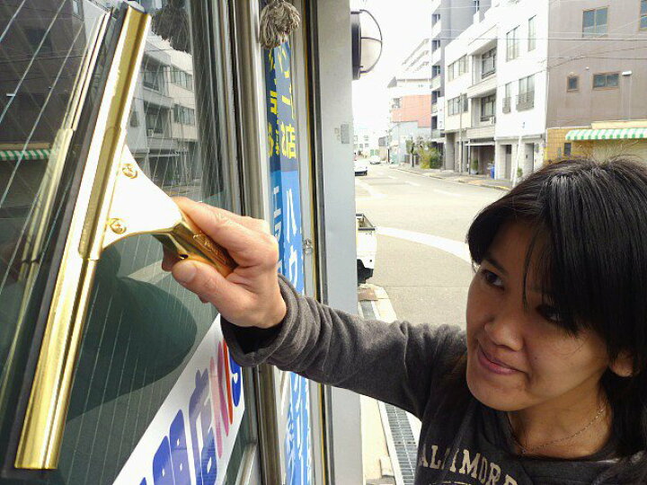 Setokaya ガラススクイジー シリコン製 水切りワイパー T字型スクイジー 掃除 車用 ガラス 窓 お風呂 浴室 GSQ-02