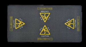 �A�v�\���@�������Ӄ}�b�g�i�O���[�j�����O�@900×1800mm