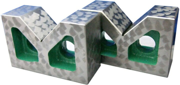 楽天市場】鋳鉄製精密ヤゲン台 B型（Vブロック） 175mm A級 : 大西測定 
