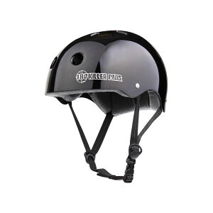 yKAiz 187 KILLER PADS (GCgZu L[pbh) PRO SKATE HELMET W/ SWEATSAVER LINER XP[g{[h XP{[ wbg lp LbY q  w veN^[ bg   XS 