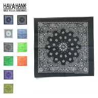 HAV-A-HANK (ハバハンク) TRADITIONAL PAISLEY BANDANNAS made in usa hav a hank バンダナ hav－a－hank…