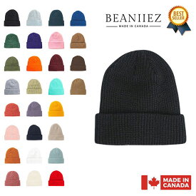 3/4(火) 在庫補充 / BEANIIEZ (ビーニーズ) ACCENT ACRYLIC おしゃれ ニット帽 無地 ブランド メンズ レディース 帽子 ビーニー ニット帽 ニット帽子 ニットキャップ ストリート 冬 黒 赤 黄色 グレー ピンク 白 カラフル カラー 【メール便 / 送料無料】