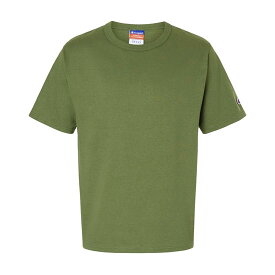 4/23(火) 在庫補充 / Champion (チャンピオン) Heritage 7oz. Jersey Tee US チャンピオン ヘビーウェイト Tシャツ メンズ 半袖 オシャレ ゆったり 90s 厚手 丈夫 7オンス 綿100 ロゴ 無地 白 ワンポイント XL 大きいサイズ USA企画 TシャツUSA 【メール便 / 送料無料】