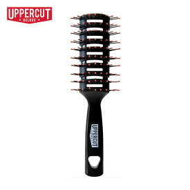 【正規輸入品】 UPPERCUT DELUXE (アッパーカットデラックス) VENT BRUSH アッパーカットデラックス アッパーカット ポマード ヘアブラシ メンズ 男性 ブランド ボリュームアップ スタイリングブラシ バーバー コーム ドライヤー ブラシ 髪 プレゼント ギフト ベントブラシ