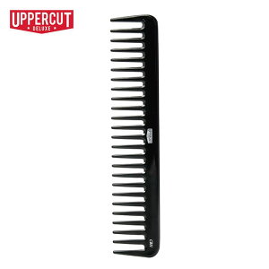 10/13(月) 再入荷 / 【正規輸入品】 UPPERCUT DELUXE (アッパーカットデラックス) CB11 RAKE COMB アッパーカット ポマード バーバー コーム くし クシ 櫛 黒 【メール便 / 送料220円】