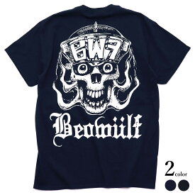 BEOWULF (ベオウルフ) RxCx T-SHIRT オフィシャル マーチャンダイズ 正規品 バンド Tシャツ メンズ 男性 綿 厚手 半袖 プリント ネイビー 黒 M L XL XXL 大きいサイズ 【送料無料】【あす楽対応】