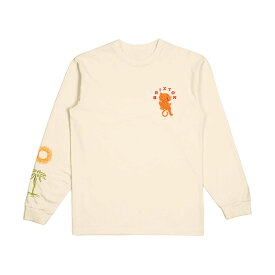 【正規輸入品】 BRIXTON (ブリクストン) SEEKS L/S STT ブリクストン ロンT メンズ ブランド ストリート プリント バックプリント 袖プリント 袖リブ 長袖 Tシャツ メンズ 綿100 ロンTメンズ ろんT 柔らか ゆったり 【送料無料】【あす楽対応】