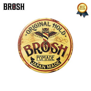 11/12() ݌ɕ[ / BROSH (ubV) BROSH POMADE ORIGINAL HOLD 115g ubV |}[h ubV|}[h IWi  n |}[h  c bNX wAbNX O[X o