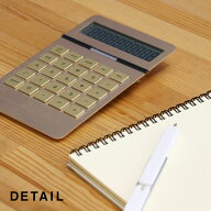 3/26(木) 再入荷 / DETAIL (ディテール) 10 Digit Ingot Calculator ゴールド 電卓 10桁 卓上 おしゃれ …