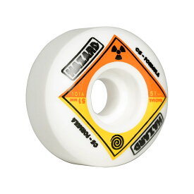HAZARD WHEELS (ハザード) Hazard Bio CS : Radial White Wheels 101A スケートボード スケボー ウィール ハードウィール ストリート クラシック ラディアル ラジアル 51mm 53mm 55mm 60mm 【送料無料】【あす楽対応】