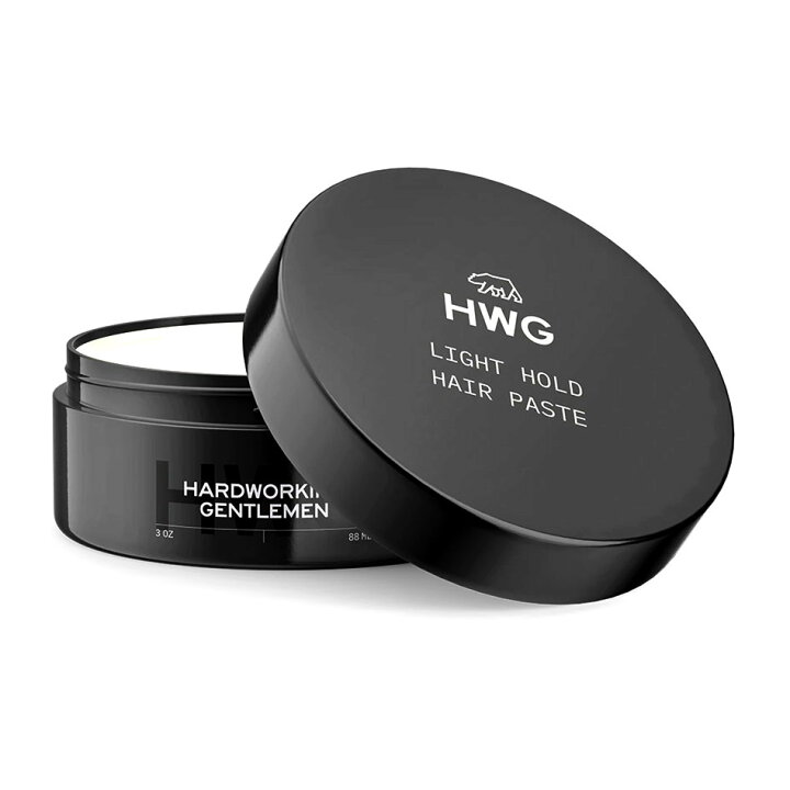 楽天市場 5 8 日 再入荷 Hardworking Gentlemen ハードワーキング ジェントルメン Light Hold Hair Paste ml ポマード ワックス ヘアワックス メンズ 整髪料 スタイリング剤 つや 天然成分 オーガニック パインウッドの香り 父の日ギフト あす楽対応 Oss