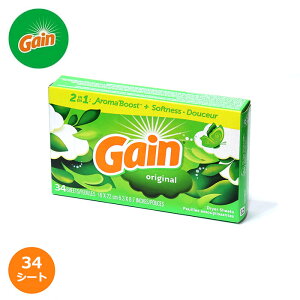 Gain (QC) Original Fabric Softener Sheets 34V[g _܃V[g @p _ @ V[g CO @p_܃V[g F  hC[V[g N[[bg V[g gain AJ 