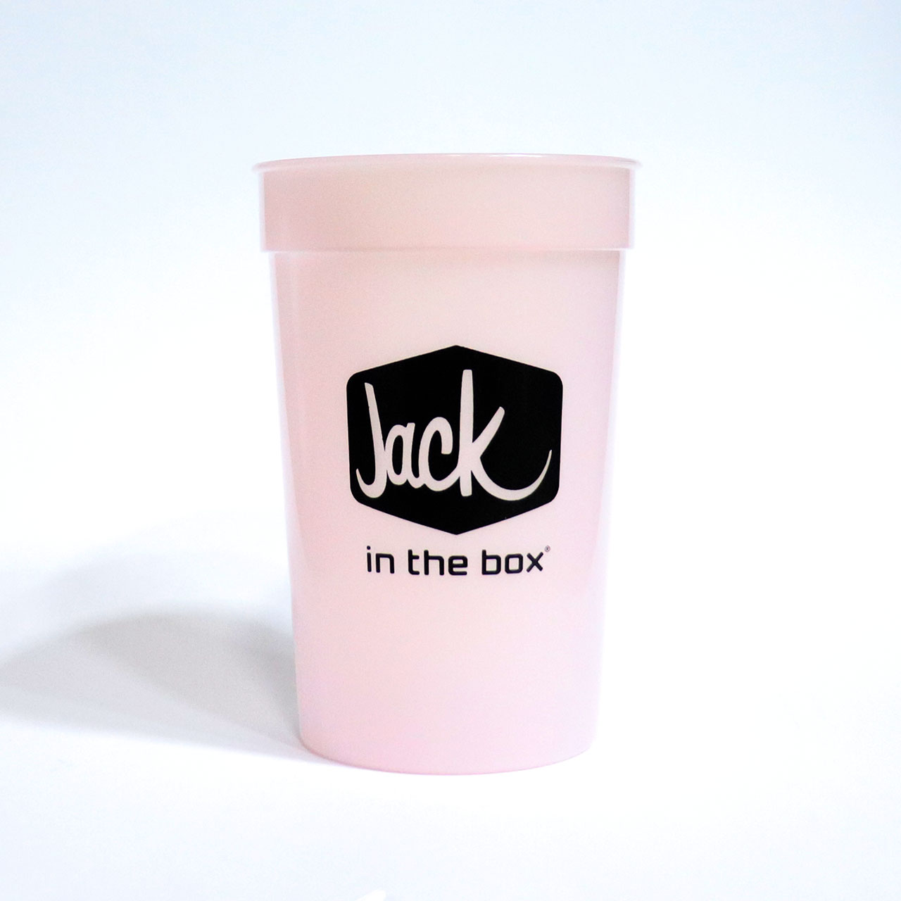 Jack in the Box (ジャックインザボックス) STADIUM CUP ジャックインザボックス スタジアムカップ プラスチックカップ ドリンク コーヒー ビール プラコップ アウトドア プラスチックコップ BBQ バーベキュー コップ スタッキング アメリカ 