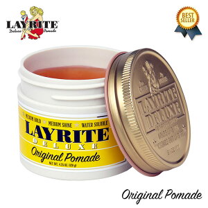 9/16() ݌ɕ[ / LAYRITE (CCg) ORIGINAL POMADE 120g CCg|}[h CCg |}[h  bNX wA  X^CO Y jp IWi n c N[