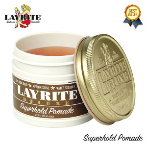 9/9() ݌ɕ[ / LAYRITE (CCg) SUPERHOLD POMADE 120g CCg|}[h layrite CCg |}[h  bNX Y  jp  c X^CO wAbNX n[h t