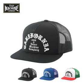 Loser Machine (ルーザーマシーン) FANATIC HAT loser machine cap キャップ ルーザーマシーン ルーザーマシン ストリートキャップ ブランド ロゴ 平つば フラット メッシュキャップ 黒 バイカー メンズ 帽子 トラッカーキャップ フラットバイザー 【送料無料】