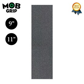 12/1(金) 在庫補充 / 【正規輸入品】 MOB GRIP (モブグリップ) Black Skateboard Grip Tape 9in x 33in / 11in x 33in 1台分 モブグリップ スケートボード デッキテープ スケボー グリップテープ モブ 【あす楽対応】