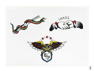 9/4() ݌ɕ[ / BROSH (ubV) STICKER SHEET ubV ubV|}[h brosh |}[h XebJ[V[g XebJ[ V[  AJ uh TATTOO y[ / 220~