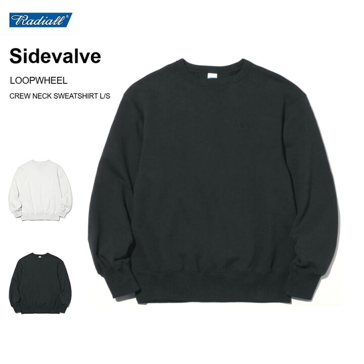 楽天市場】RADIALL (ラディアル) Sidevalve LOOPWHEEL CREW NECK 