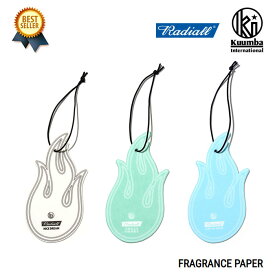 【リニューアル】 RADIALL X KUUMBA FRAGRANCE PAPER ラディアル クンバ エアーフレッシュナー 吊り下げ おしゃれ kuumba エアフレッシュナー 車 芳香剤 匂い アロマ カー フレグランス ペーパー クローゼット 部屋 トイレ 玄関 【メール便 / 送料無料】