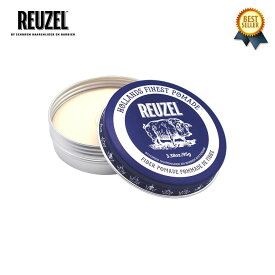 リニューアル / 【正規輸入品】 REUZEL (ルーゾー) FIBER POMADE 95g ルーゾーポマード ルーゾー ポマード 水性 マット パーマ ワックス アメリカ 製 バーバー マットワックス 髪 パーマヘア スタイリング剤 整髪料 男性用 メンズ パーマスタイリング剤