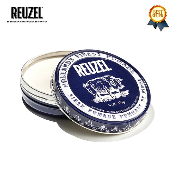 楽天市場】【正規輸入品】 REUZEL (ルーゾー) FIBER POMADE 113g 
