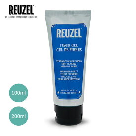 ルーゾー ジェル 【正規輸入品】 REUZEL (ルーゾー) FIBER GEL アルコールフリー ヘアジェル 水溶性 整髪料 メンズ ワックス ヘアスタイリング ファイバー ヘアワックス ヘアージェル 髪