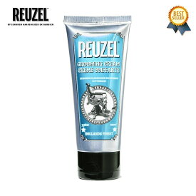 1/10(土) 再入荷 / 【正規輸入品】 REUZEL (ルーゾー) GROOMING CREAM 100ml ルーゾー ポマード ヘアクリーム スタイリング剤 水性 ソフト 細い髪向け くせ毛 整髪料 男性用 バーバー グルーミングクリーム