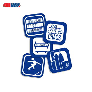 yKAiz 411VM (tH[EEErfI}KW) Icons Assorted Sticker 5 Pack XP{[ uh XebJ[ XP[g{[h Zbg Xg[g wbg m[gp\R PC S u
