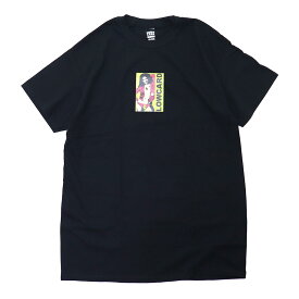 LOWCARD (ローカード) Roadside T-Shirt スケボー ブランド Tシャツ メンズ コットン 半袖 黒 プリント M L 【送料無料】【あす楽対応】