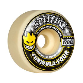 2/19(木) 在庫補充 / 【正規輸入品】 SPITFIRE (スピットファイヤー) FORMULA FOUR CONICAL NATURAL / YELLOW 99DURO 52mm 53mm 54mm 56mm Spitfire f4 スピットファイア スピットファイアー ウィール スピットファイヤーウィール スケートボード スケボー 【送料無料】