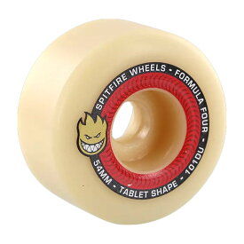 【正規輸入品】 SPITFIRE (スピットファイヤー) FORMULA FOUR TABLETS NATURAL 101DURO 51mm 52mm 53mm 54mm WHEEL スピットファイアー スピットファイア スケートボード スケボー ウィール 101A F4 タブレット 【送料無料】