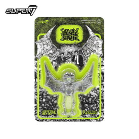 Super7 (スーパーセブン) Napalm Death ReAction Figure Scum Demon (Lime Green) / Super 7 リ・アクション フィギュア エクストリーム グラインドコア コラボレーション ナパーム・デス おもちゃ TOY 3.75インチ 【送料無料】