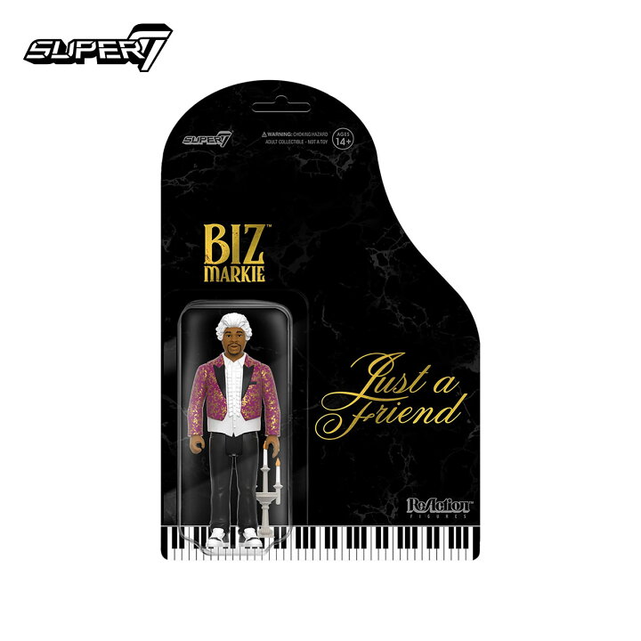 楽天市場】Super7 (スーパーセブン) Biz Markie ReAction Figures Wave 
