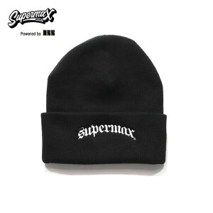 Supermax by 055 (LINKAGE) 92 OG Logo Beanie �X�[�p�[�}�b�N�X �j�b�g�L���b�v ���S �r�[�j�[ �X�g���[�g �u�����h �q�b�v�z�b�v �j�b�g�X �[�� �X�q �h�J �u���b�N �����Y �j�b�g�X�q �� �j�b�g �X �y��