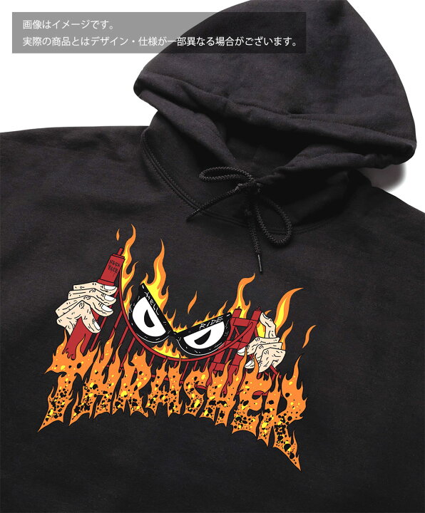 楽天市場】【正規輸入品】 THRASHER (スラッシャー) Sucka Free Hoodie 
