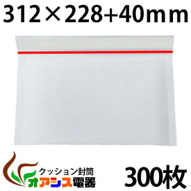 【送料無料】クッション封筒 300枚入り (#2) B5対応サイズ(横タイプ) 小物、アクセサリー類(外寸：約312x228mm/内寸：約292x228mm) qq