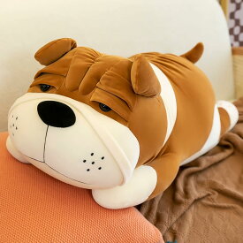 ぬいぐるみ　抱き枕　犬　みにくい　癒し　弾力　柔らか　一人暮らし　子供部屋　気持ちいい　小学生　動物　ねこ縫い包み　気持ちいい　抱きまくら　添い寝まくら　贈り物　45cm-100cm