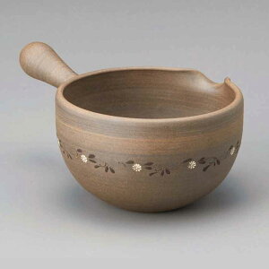 常滑焼 湯冷まし 豊作 焼〆小花 さまし 340cc /日本製 陶器 玉露 茶道 茶器 湯冷まし 抹茶 ミルク