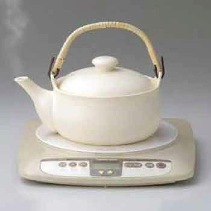 楽天市場】IH・直火対応 常滑焼 山源作 耐熱土瓶 茶釉 1800cc 薬用土瓶 