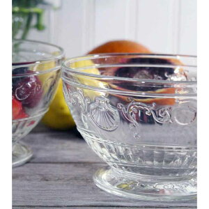 *La Rochere(EVF[) FTC {E @/Versailles Footed miniBowl rt KX C L tX obN xTC